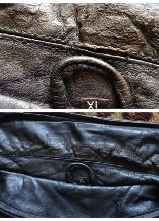 Женская кожаная куртка /размер xl9 фото