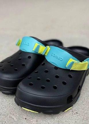 Crocs крокси сабо crocs classic all terrain clog black all terrain black/multi унісекс ол-терейн