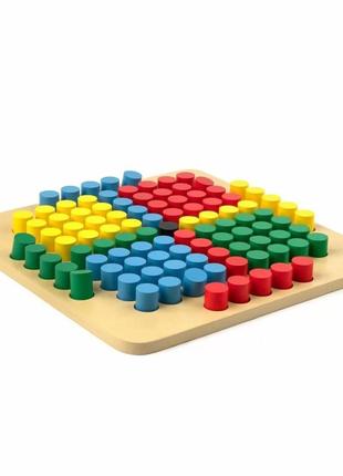 Игрушка детская развивающая jooki "мозаика 101 элемент"