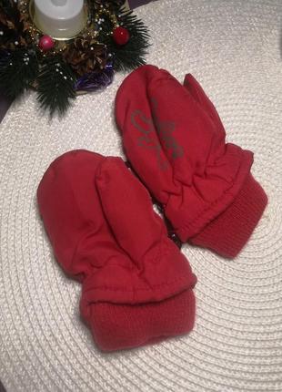 Варежки 🧤 где-то на 1-3 года варежки баллоновые перчатки перчатки
