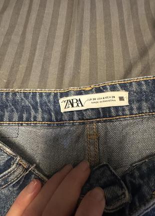 Джинси брюки zara mom fit hm bershka4 фото