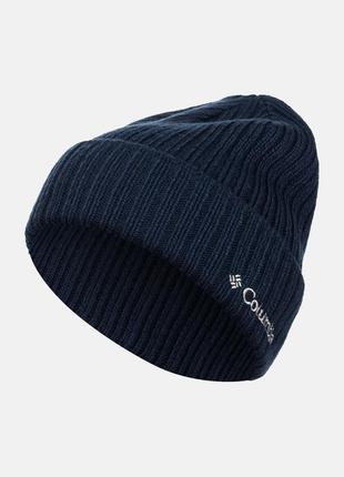 Columbia watch cap navy 1464091464 шапка унисекс оригинал7 фото