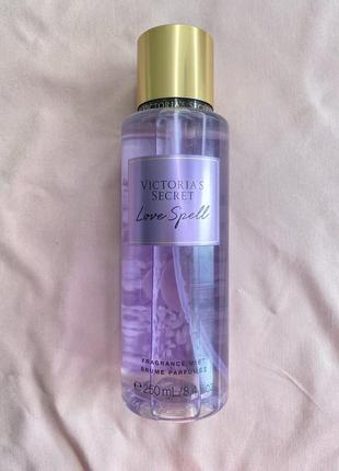 Парфюмированный спрей для тела victoria’s secret love spell