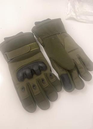 Перчатки зимние тактические gloves