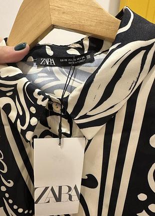 Рубашка zara xs s 2