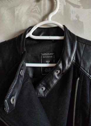 Теплое пальто guess из шерсти