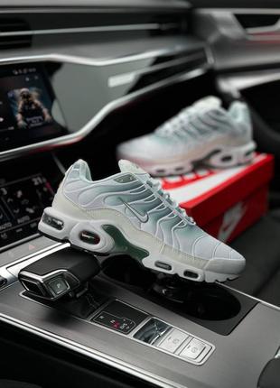 Мужские кроссовки nike air max plus white olive10 фото