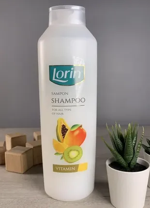 Шампунь для волосся, для всіх типів  lorin vitamin вітамінний 300 мл  угорщина 8шт/ящ.1 фото