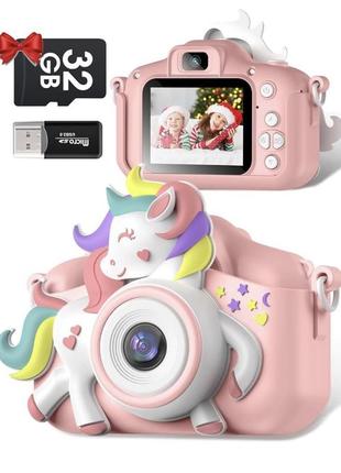 Детская цифровая камера 20,0 мп hd 1080p ips-экран.1 фото