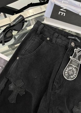 Джинси chrome hearts3 фото