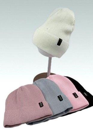 3249 зимова шапка для дівчинки на флісі тм vertex розмір 50-56