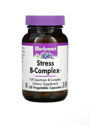 Stress b-complex - комплекс від стресу- 50 капсул bluebonnet