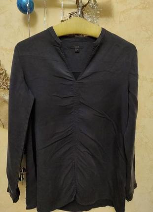 Красивая удлинённая блузка туника модал фирма cos