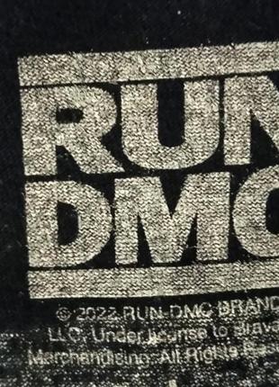 Футболка run dmc " raising hell tour 1986 "  , ран ді - ем - сі , rap - rock , hip - hop6 фото