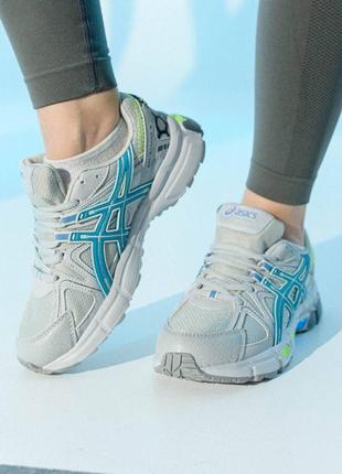 Жіночі кросівки asics gel - kahana 8 gray mint