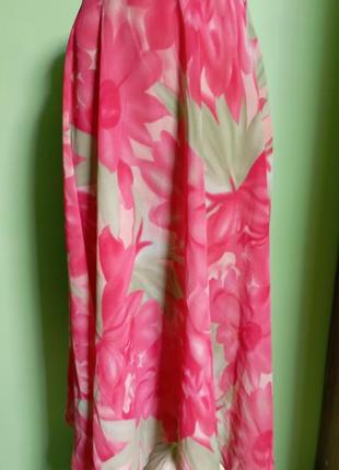 Довга ,яскрава, шифонова ,красива спідничка