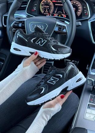 Шикарные стильные женские кроссовки "new balance 530 premium"