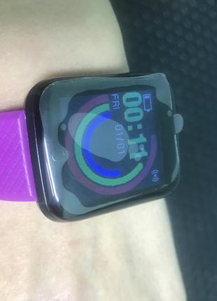 Смарт часы smart 116 plu purple6 фото