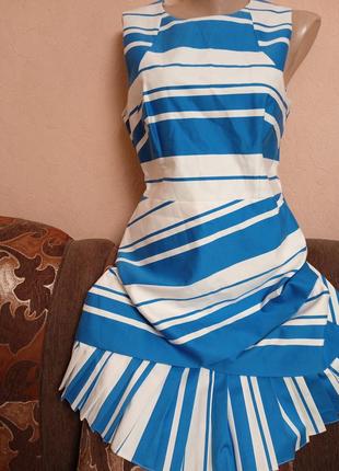 Платье женское в морском стиле,морячка,винтаж.4 фото