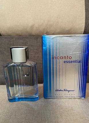 Salvatore ferragamo incanto essential pour homme туалетна вода 50 мл, оригінал