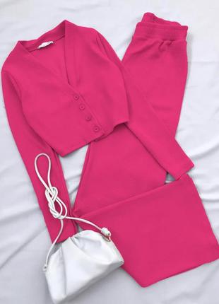 Костюм рубчик