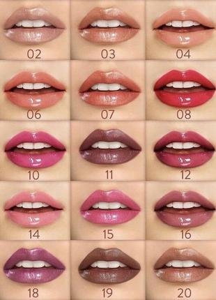 Блиск для губ flormar dewy lip glaze тон 16 cherry blossom 02 2 light beige нюд нюдовий 4.5 мл