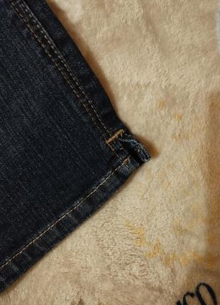 Бриджи синие джинсовые, скинние,женские,размер 12(40) на 46-48размер от george5 фото