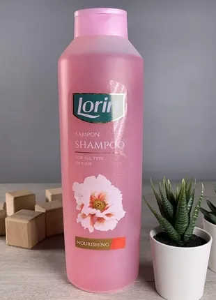 Шампунь для волосся, для всіх типів  lorin nourishing  живильний  1л  угорщина 8шт/ящ.1 фото