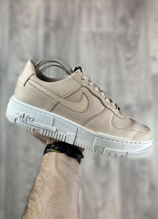 Nike air force кроссовки 39 размер женские кожаные розовые оригинал