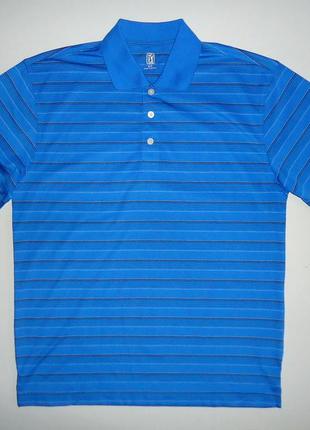 Футболка pga tour golf polo синя розмір s