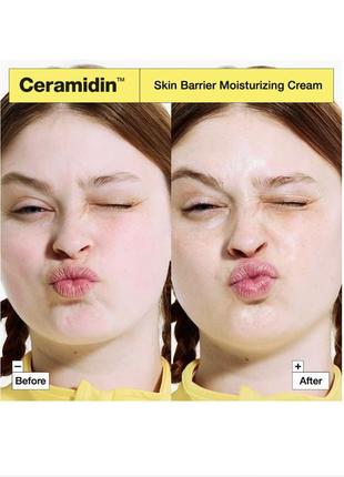 Зволожуючий крем для обличчя з керамідами dr.jart+ ceramidin™ skin barrier moisturizing cream4 фото