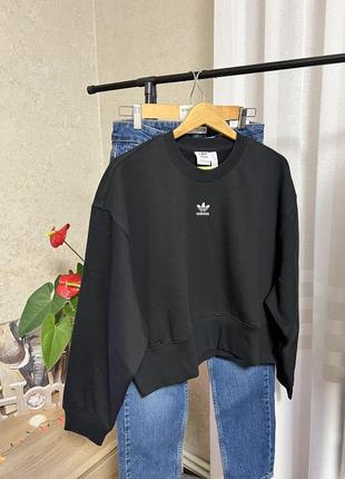 Новый свитшот худи кофта на флисе от adidas