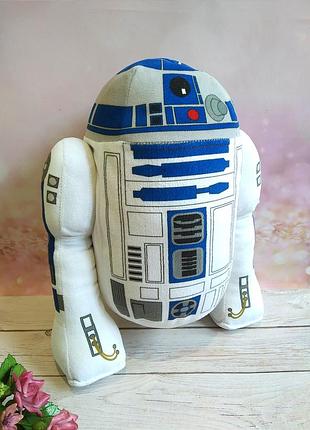 Мягкая игрушка звёздные войны star wars робот r2d2