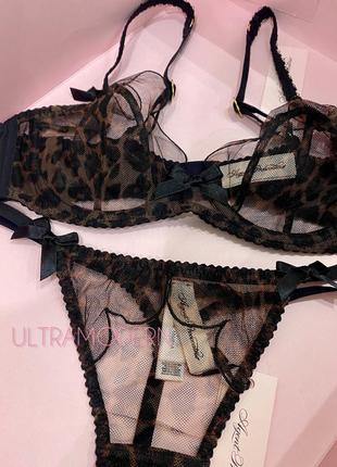 Комплект белья agent provocateur оригинал 75b/34b, низ 2/s