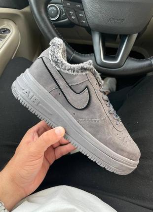 Nike air force 1 (темно-сері)