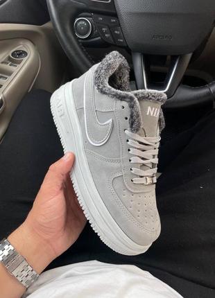 Nike air force 1 (світло-сірі)