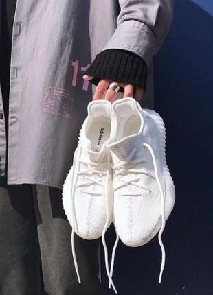 Кроссовки adidas yeezy boost 350 v2 triple white premium