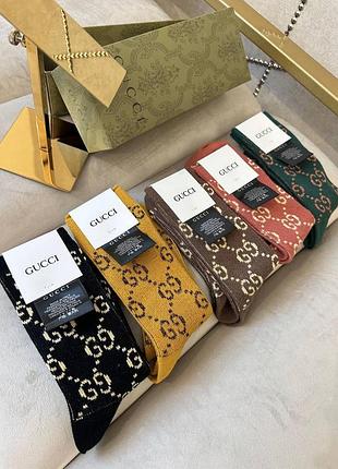 Носки люкс рези стили gucci, комплект (набор) 5шт