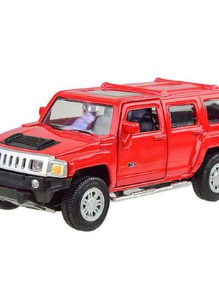 Машина металлическая 4311 автопром 1:43 hummer h3 3 цвета