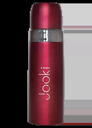 Термос jooki “travel” вакуумне підтримання температури, червоний 500 мл.