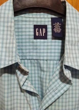 Супер  качественная хлопковая рубашка gap3 фото