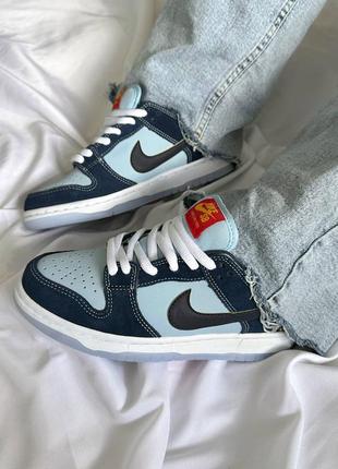 Жіночі кросівки nike dunk low pro coastal blue