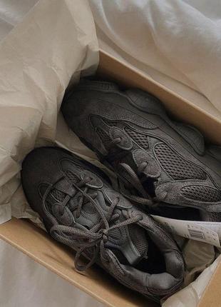 Кроссовки adidas yeezy boost 500 black blue2 фото