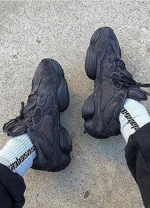 Кроссовки adidas yeezy boost 500 black