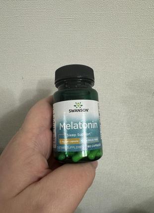Мелатонін - 3 мг - 60 капсул3 фото