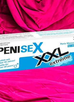 Крем для усиления эрекции и увлечения члена joy division penisex xxl extreme massage cream 100 мл