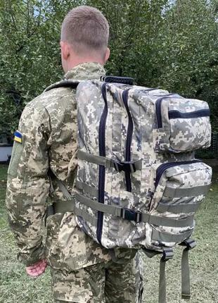 Тактичний рюкзак військовий бойовий на 45 літрів компактний5 фото