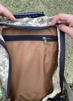 Тактичний рюкзак військовий бойовий на 45 літрів компактний6 фото