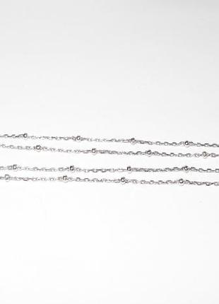 Срібне кольє з шариками