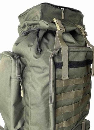 Тактический рюкзак баул 110 литров олива. военный рюкзак всу. армейский рюкзак-баул